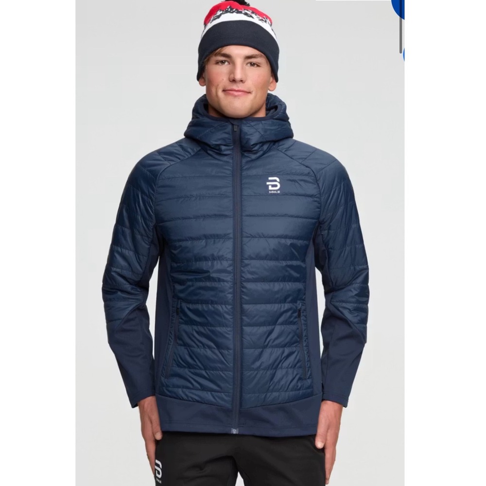 Daehlie Mens Graphlite Jacket medium water resistant insulated athleisure‎